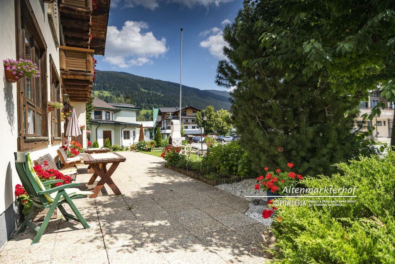 Powderia Family & Freelance Apartment In The Centre Of Ski Amade อัลเทนมาร์คท์ อิม พองเงา ภายนอก รูปภาพ