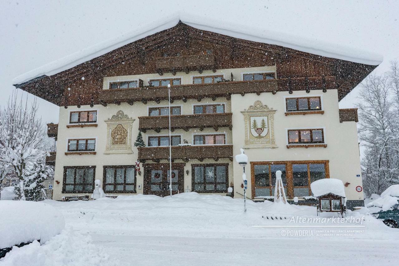 Powderia Family & Freelance Apartment In The Centre Of Ski Amade อัลเทนมาร์คท์ อิม พองเงา ภายนอก รูปภาพ